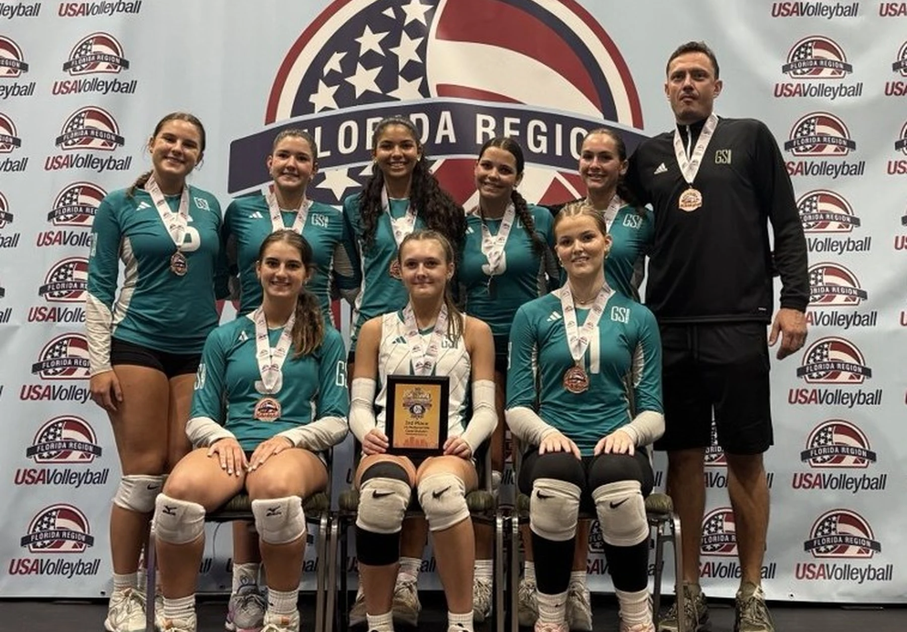 GSI Academy student-athletes combining academics and volleyball training