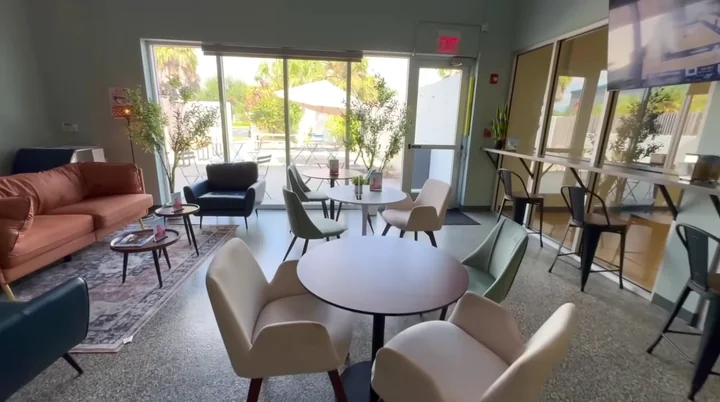 Social and wellness space at GSI